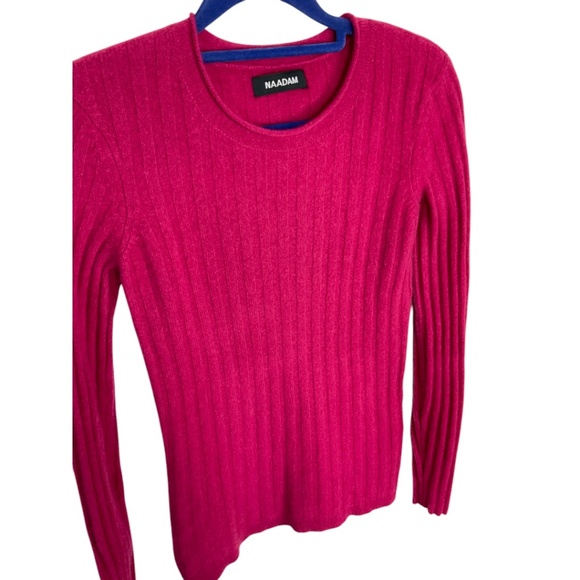 NAADAM Lightweight Ribbed Cashmere Sweater - Picture 2 of 6